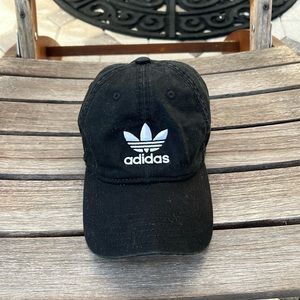 Adidas 100% cotton black hat